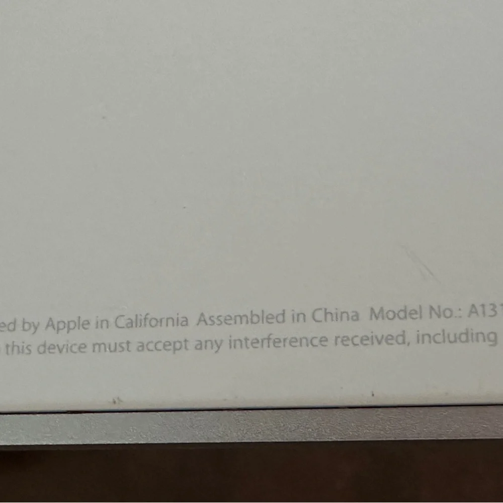 Apple Bluetooth Model Magic A1314 Wireless Keyboard